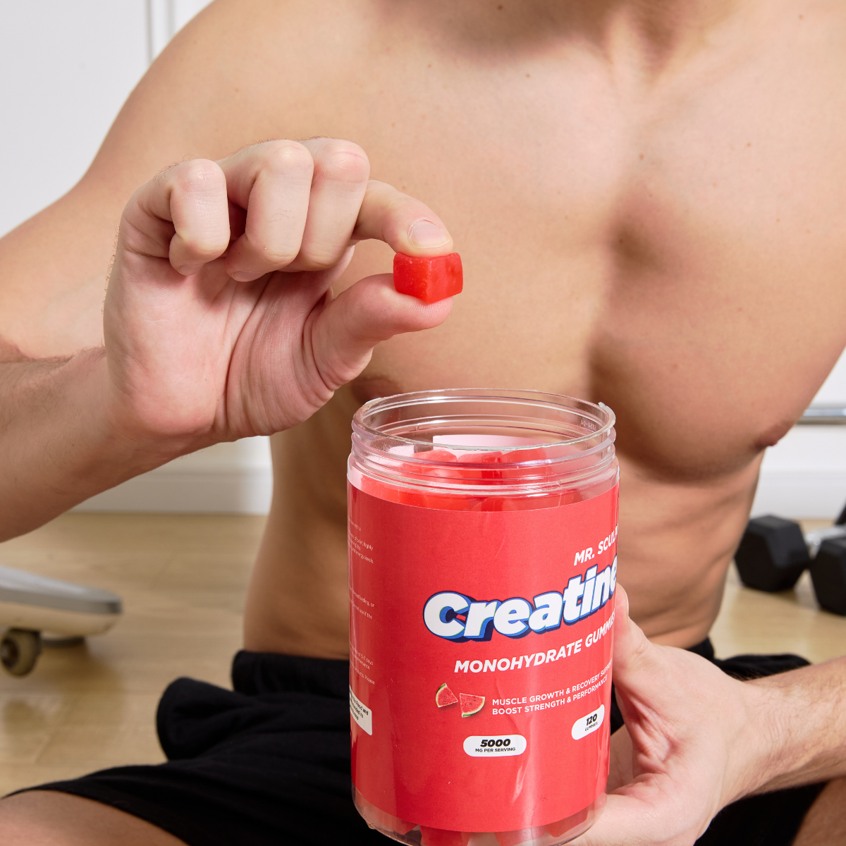 Mr. Sculpt Creatine Gummies