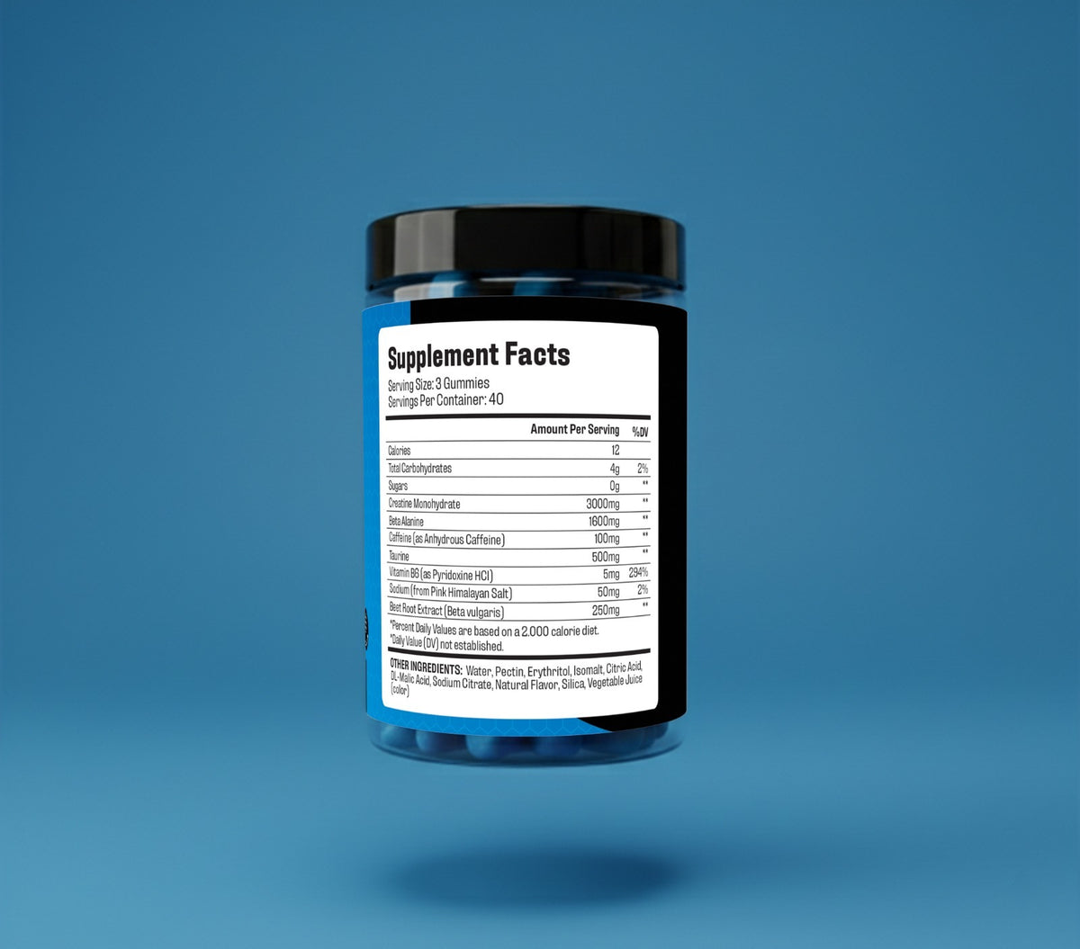 Mr Sculpt - Pre-Workout + Creatine Gummies